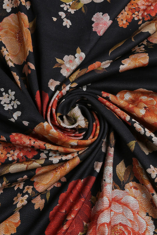3 Piece - Digitally Printed Dhanak - WD106