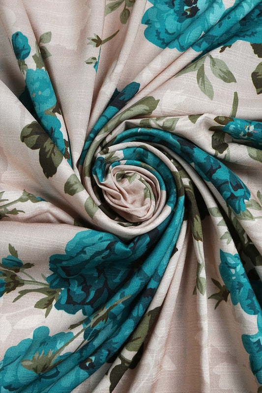 2 Piece - Digitally Printed Doriya Linen - WD606