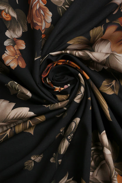 2 Piece - Digitally Printed Doriya Linen - WD706