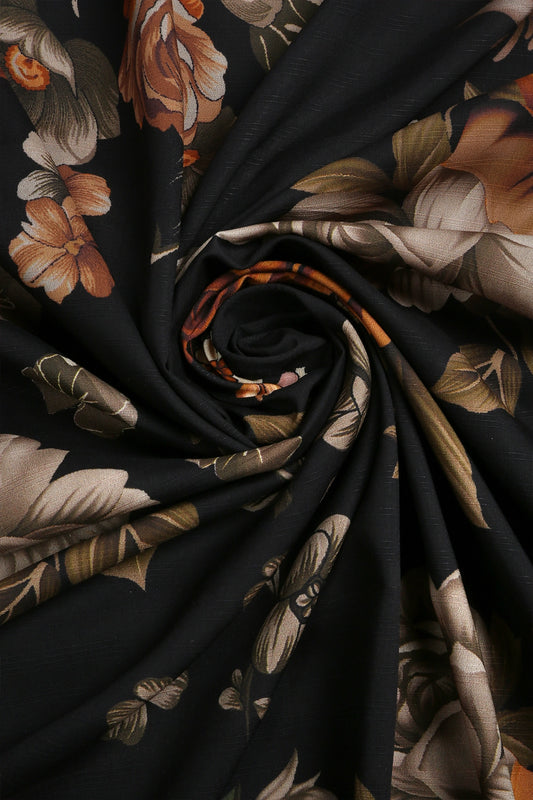2 Piece - Digitally Printed Doriya Linen - WD706