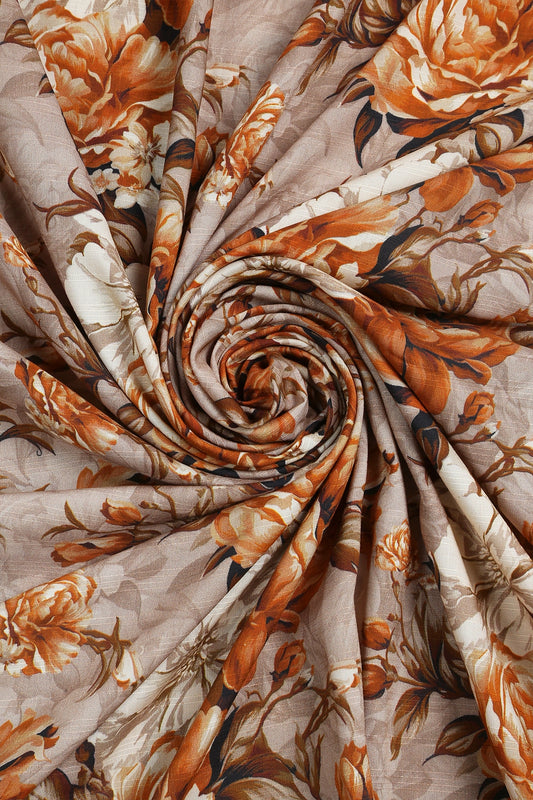 2 Piece - Digitally Printed Doriya Linen - WD607