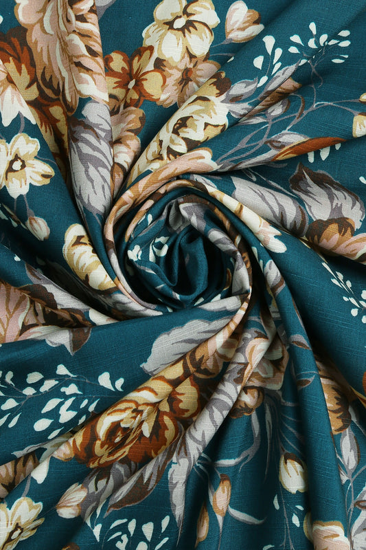2 Piece - Digitally Printed Doriya Linen - WD707