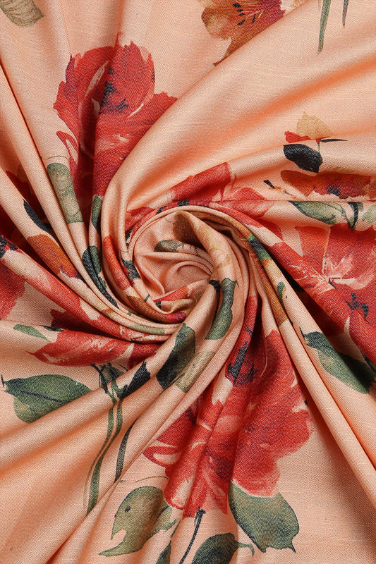 3 Piece - Digitally Printed Dhanak - WD108