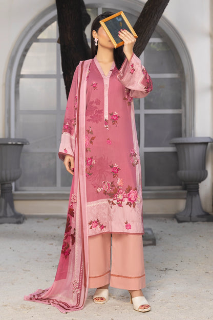3 Piece - Digitally Printed Viscose - WD508