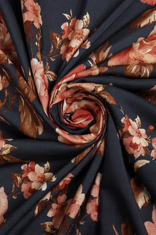 2 Piece - Digitally Printed Doriya Linen - WD608
