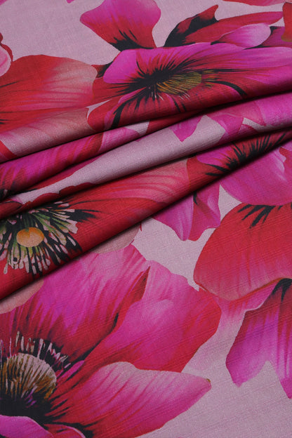 2 Piece - Digitally Printed Doriya Linen - WD609