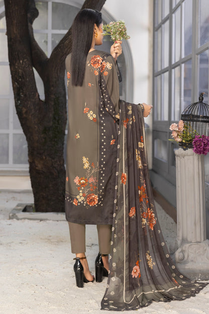 3 Piece - Digitally Printed Viscose - WD509
