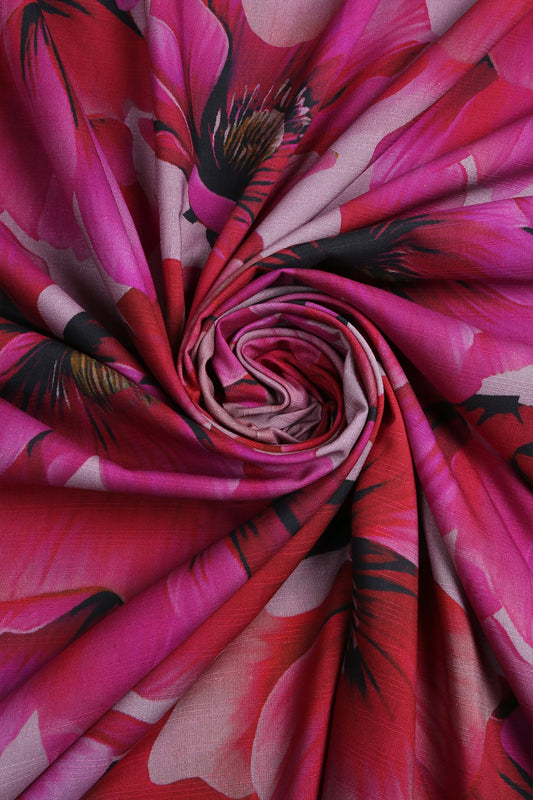 2 Piece - Digitally Printed Doriya Linen - WD609