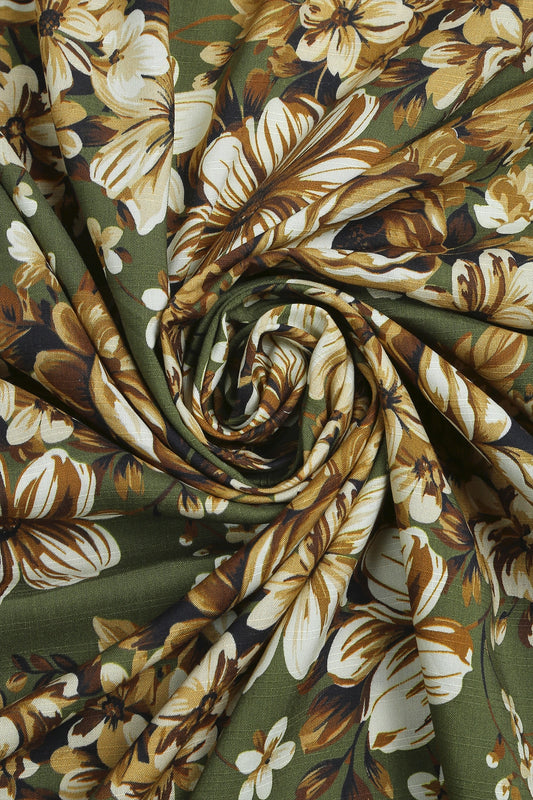 2 Piece - Digitally Printed Doriya Linen - WD709
