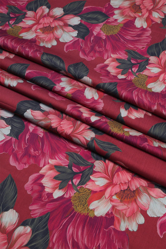 3 Piece - Digitally Printed Viscose - WD1001