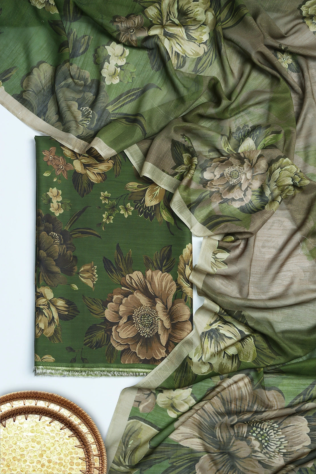 3 Piece - Digitally Printed Viscose - WD1002
