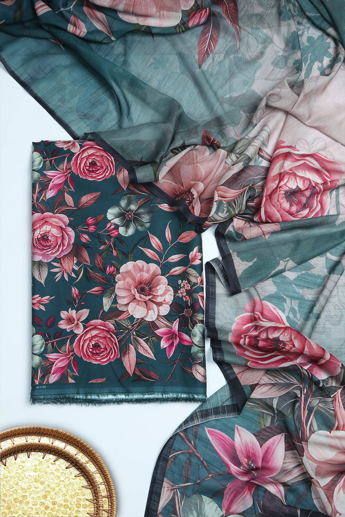 3 Piece - Digitally Printed Viscose - WD1003