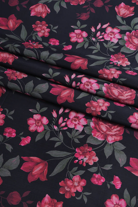 3 Piece - Digitally Printed Viscose - WD1004