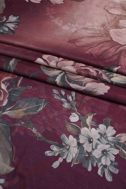3 Piece - Digitally Printed Viscose - WD1007