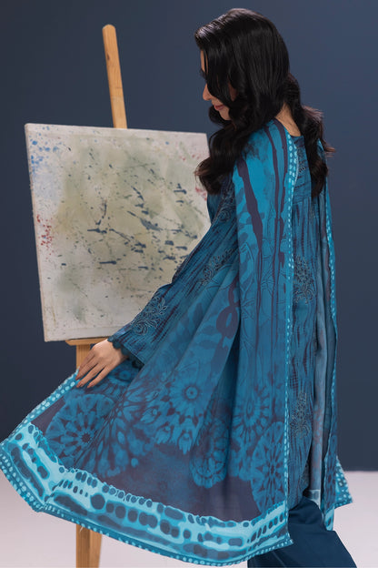 3 Piece - Embroidered Viscose - WD1101
