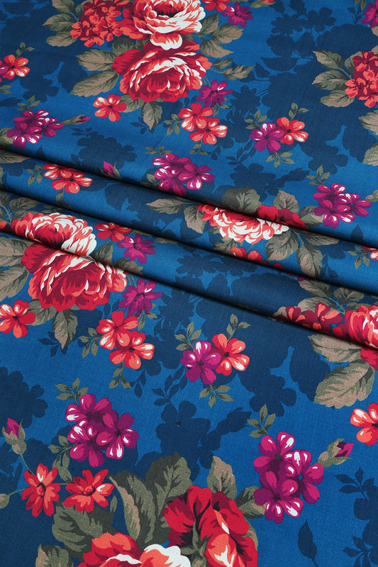 3 Piece - Digitally Printed Linen Slub - WD1201