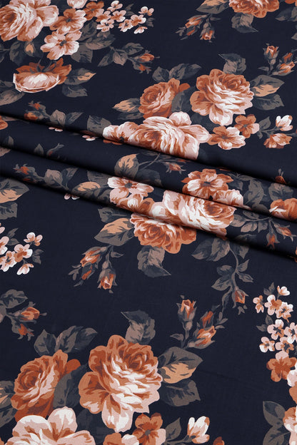 3 Piece - Digitally Printed Linen Slub - WD1204