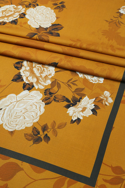 3 Piece - Digitally Printed Linen Slub - WD1205