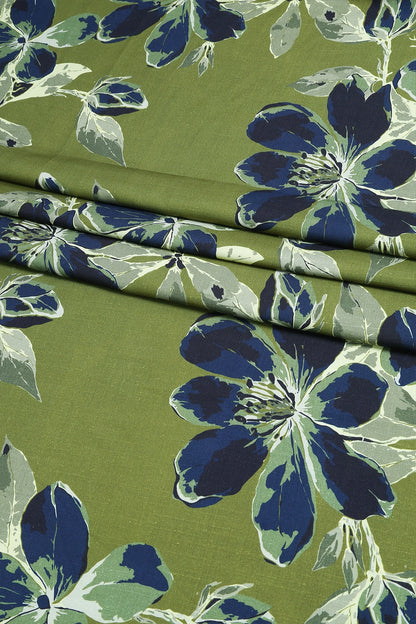 3 Piece - Digitally Printed Linen Slub - WD1207