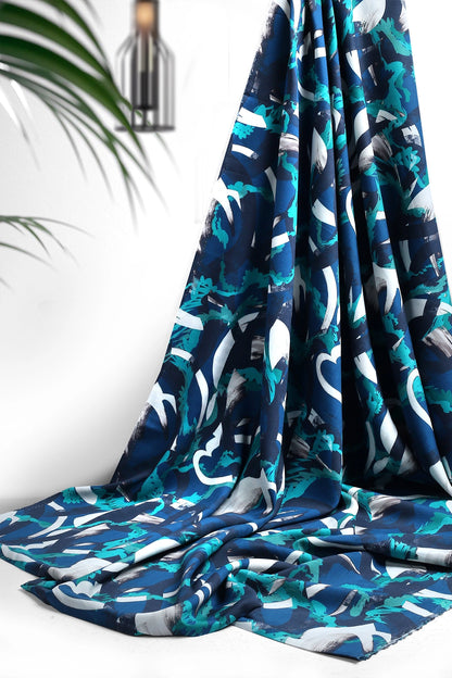 2 Piece - Digitally Printed Doriya Linen - WD1310