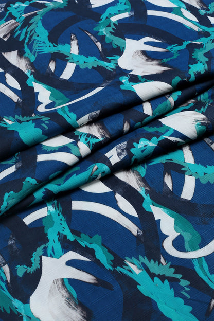 2 Piece - Digitally Printed Doriya Linen - WD1310
