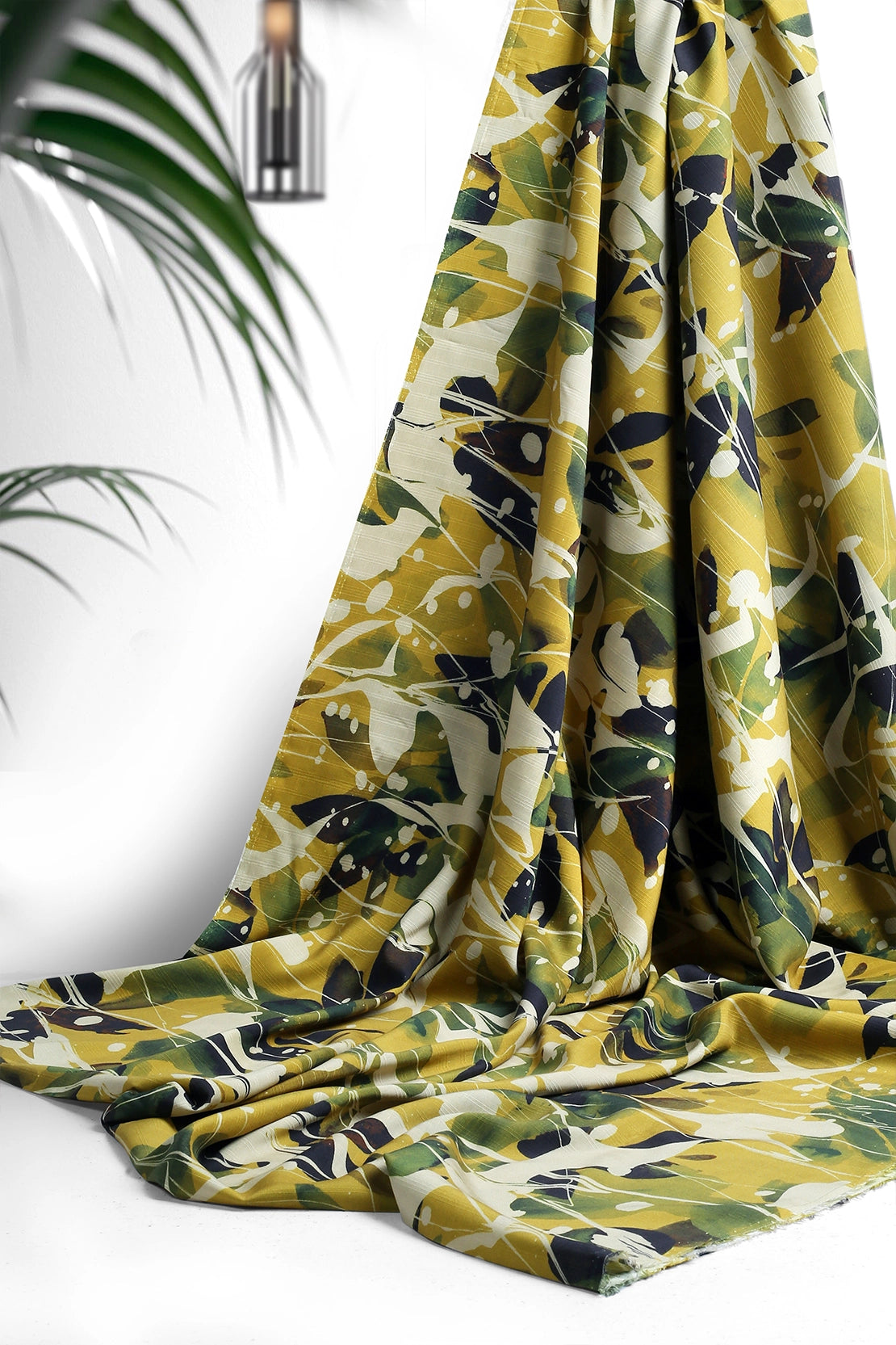 2 Piece - Digitally Printed Doriya Linen - WD1312