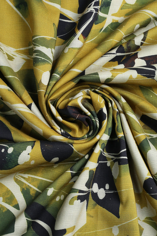 2 Piece - Digitally Printed Doriya Linen - WD1312