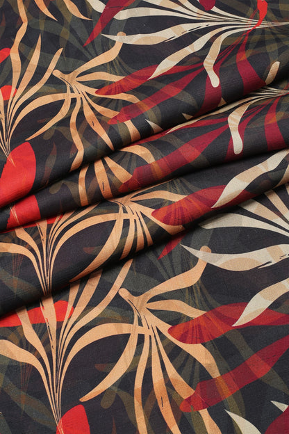 2 Piece - Digitally Printed Doriya Linen - WD1314