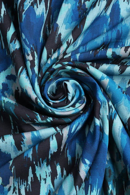 2 Piece - Digitally Printed Doriya Linen - WD1315