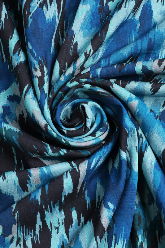 2 Piece - Digitally Printed Doriya Linen - WD1315