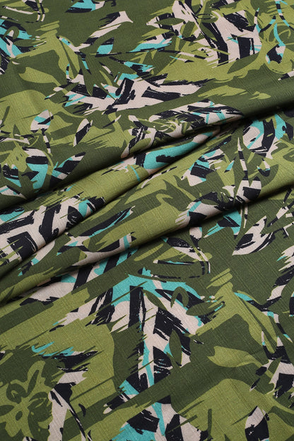 2 Piece - Digitally Printed Doriya Linen - WD1302