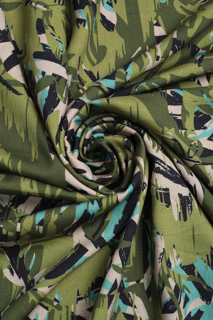 2 Piece - Digitally Printed Doriya Linen - WD1302