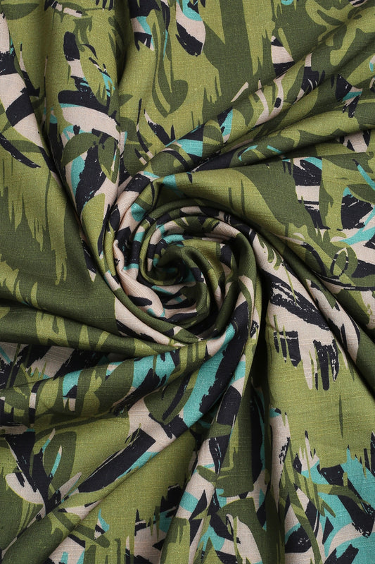 2 Piece - Digitally Printed Doriya Linen - WD1302