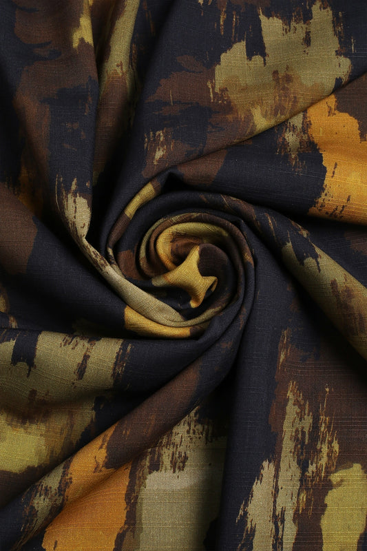 2 Piece - Digitally Printed Doriya Linen - WD1304