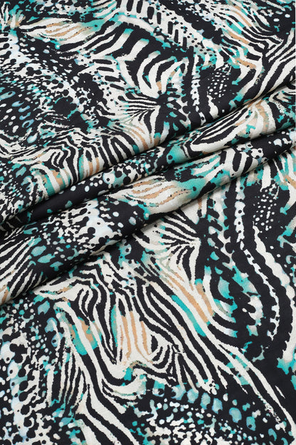 2 Piece - Digitally Printed Doriya Linen - WD1307