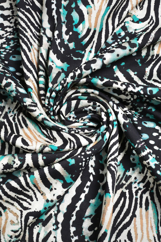 2 Piece - Digitally Printed Doriya Linen - WD1307
