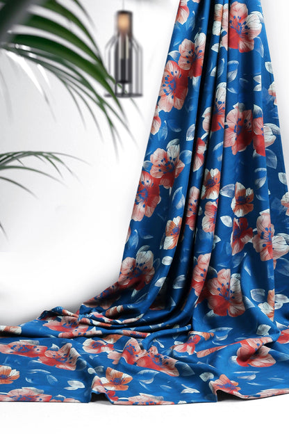 2 Piece - Digitally Printed Doriya Linen - WD1308