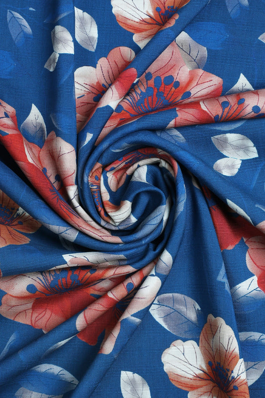 2 Piece - Digitally Printed Doriya Linen - WD1308