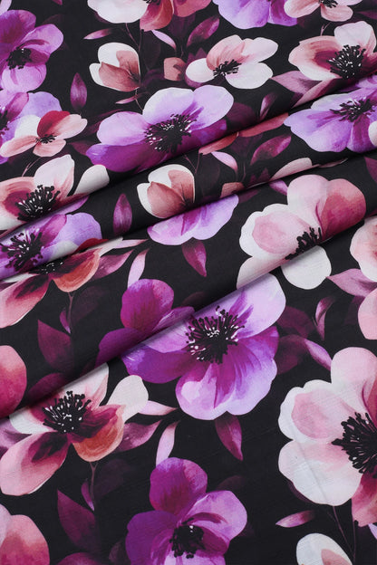 2 Piece - Digitally Printed Doriya Linen - WD1309