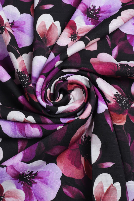 2 Piece - Digitally Printed Doriya Linen - WD1309