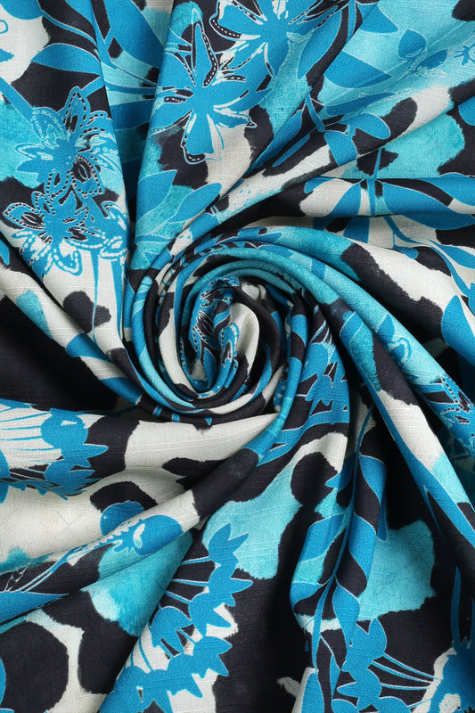 2 Piece - Digitally Printed Doriya Linen - WD1503