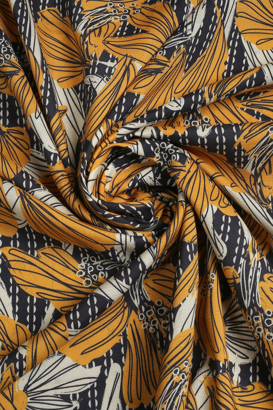 2 Piece - Digitally Printed Doriya Linen - WD1504