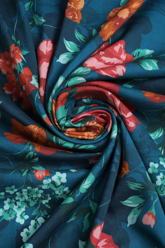 2 Piece - Digitally Printed Doriya Linen - WD1505