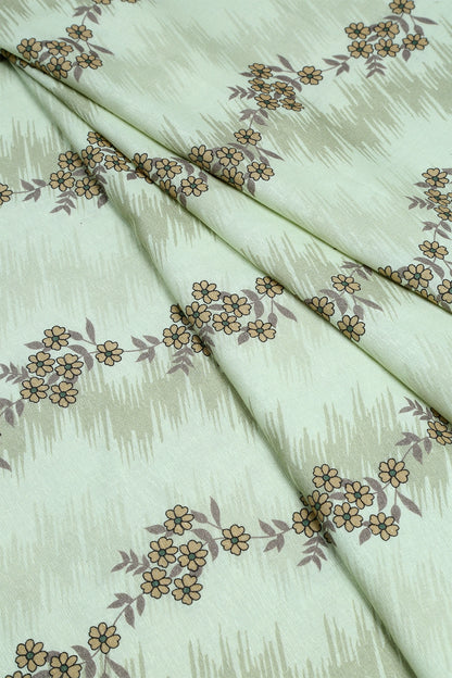 3 Piece - Digitally Printed Silk Karandi - WD1701