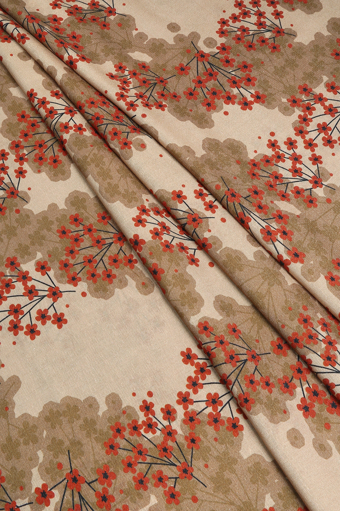 3 Piece - Digitally Printed Silk Karandi - WD1710