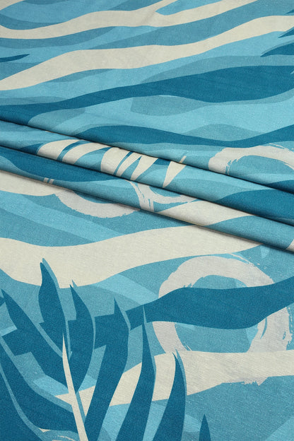 3 Piece - Digitally Printed Silk Karandi - WD1702