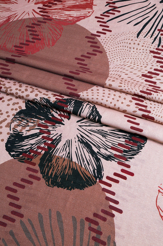 3 Piece - Digitally Printed Silk Karandi - WD1704