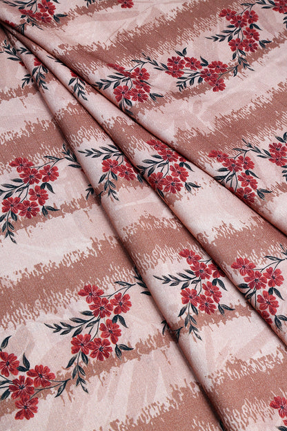 3 Piece - Digitally Printed Silk Karandi - WD1704