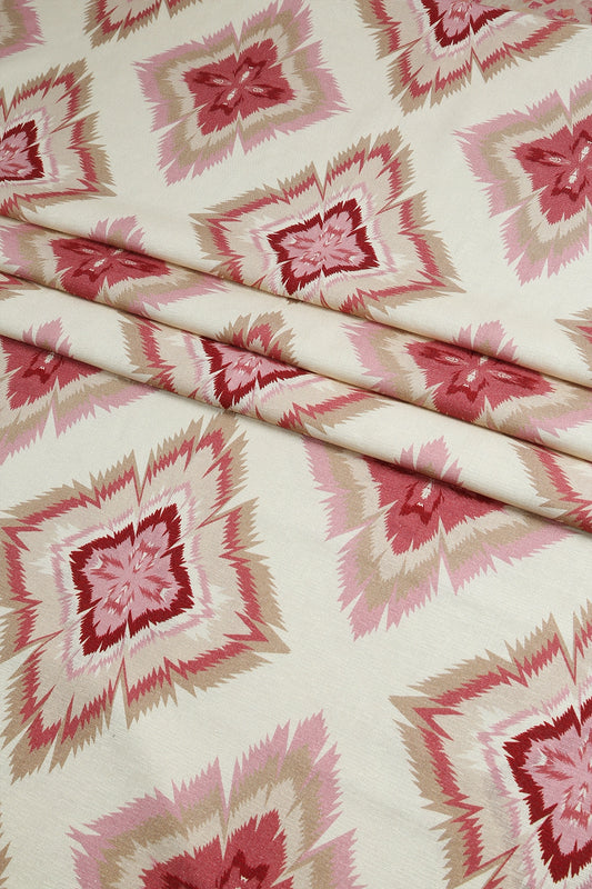 3 Piece - Digitally Printed Silk Karandi - WD1709