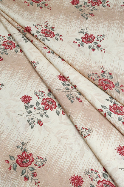 3 Piece - Digitally Printed Silk Karandi - WD1709